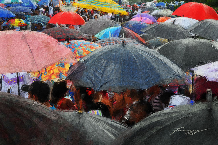 Paraguas. Arte digital